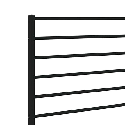 udskiftningsgavl 193 cm metal sort