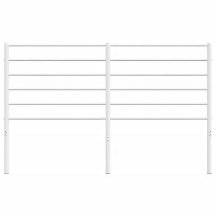udskiftningsgavl 160 cm metal hvid