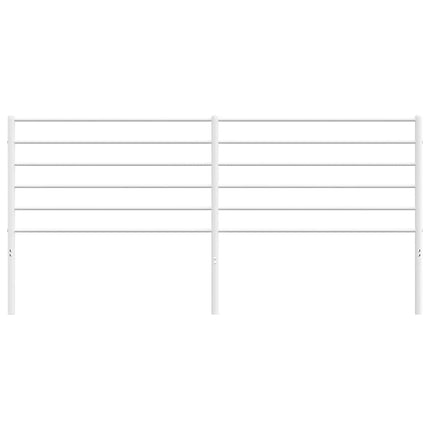 udskiftningsgavl 180 cm metal hvid