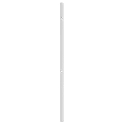udskiftningsgavl 193 cm metal hvid