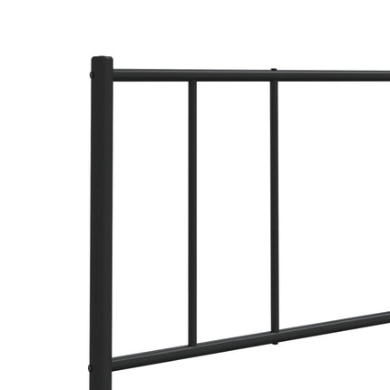 udskiftningsgavl 80 cm metal sort