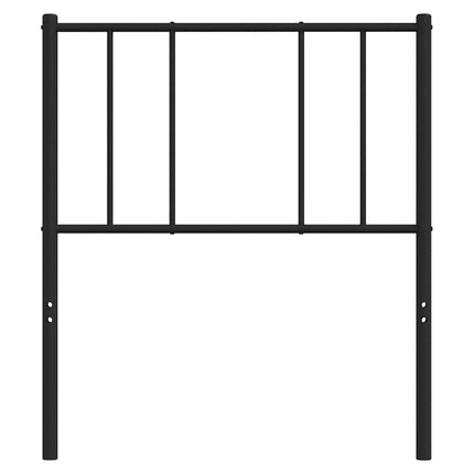 udskiftningsgavl 90 cm metal sort