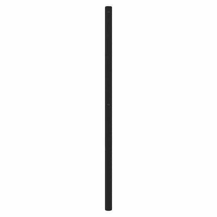 udskiftningsgavl 90 cm metal sort