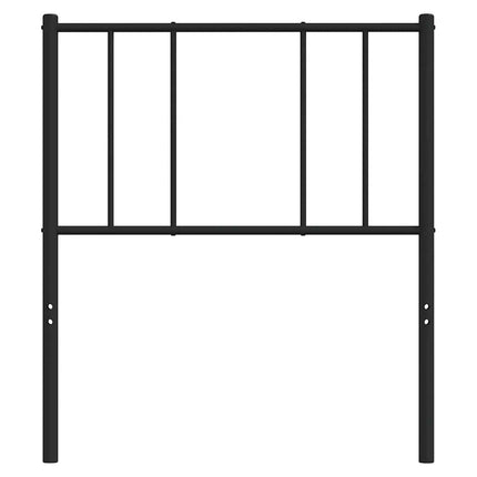 udskiftningsgavl 100 cm metal sort