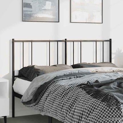 udskiftningsgavl 150 cm metal sort