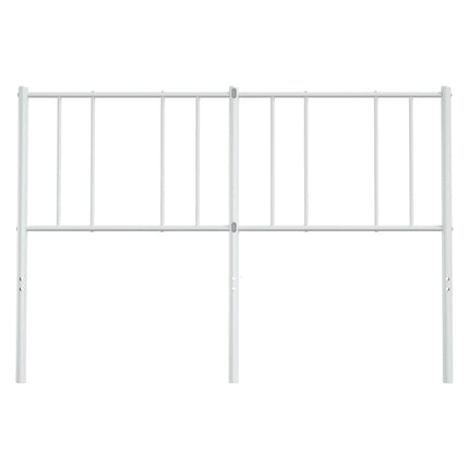 udskiftningsgavl 120 cm metal hvid