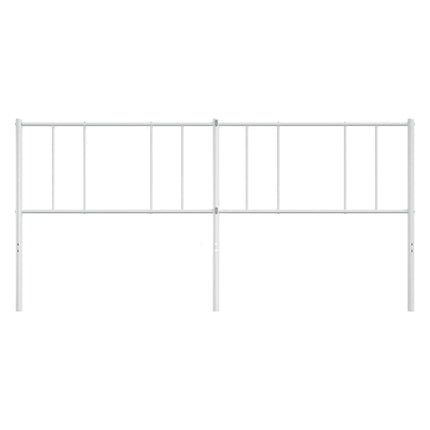 udskiftningsgavl 180 cm metal hvid