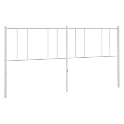 udskiftningsgavl 180 cm metal hvid