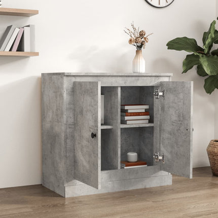 skænk 70x35,5x67,5 cm konstrueret træ betongrå