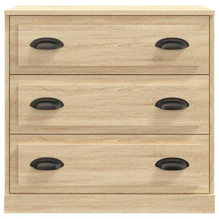 skænk 70x35,5x67,5 cm konstrueret træ sonoma-eg