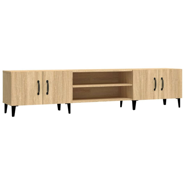 TV-skab Sonoma eg 180x31,5x40 cm konstrueret træ