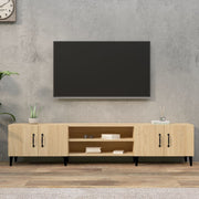 TV-skab Sonoma eg 180x31,5x40 cm konstrueret træ