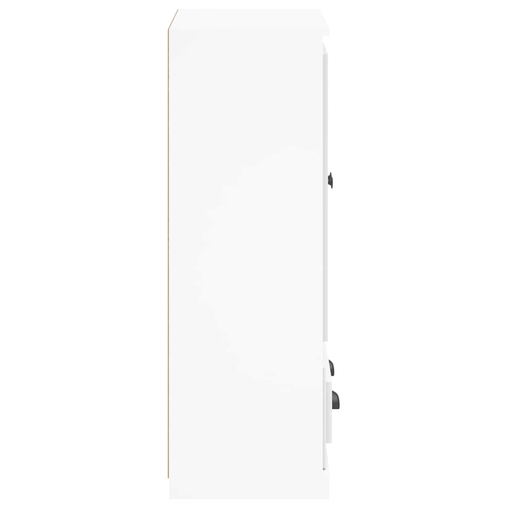 skænk 60x35,5x103,5 cm konstrueret træ hvid