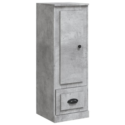 skab 36x35,5x103,5 cm konstrueret træ betongrå