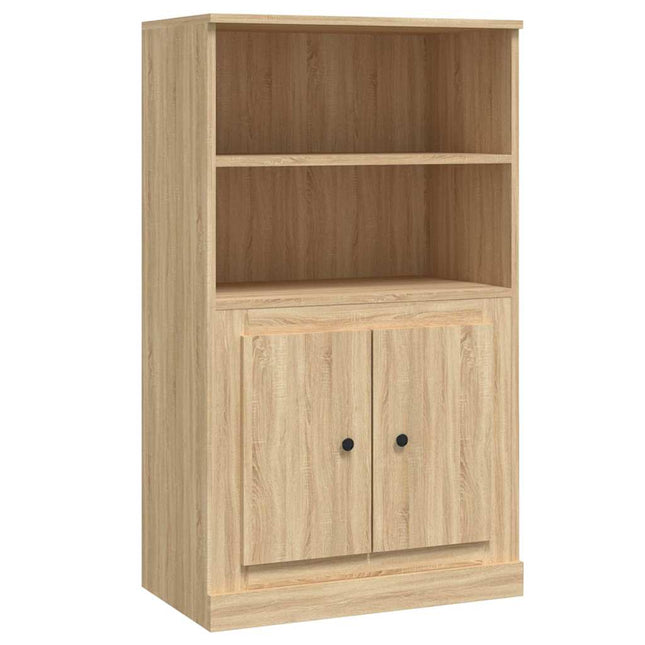 skænk 60x35,5x103,5 cm konstrueret træ sonoma-eg