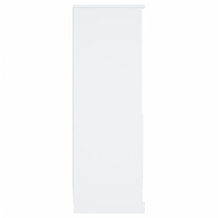skab 36x35,5x103,5 cm konstrueret træ hvid