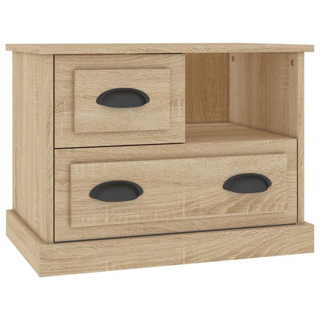 sengebord 60x39x45 cm sonoma-eg