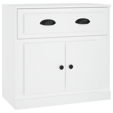skænk 70x35,5x67,5 cm konstrueret træ hvid