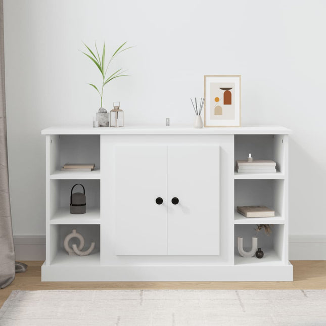 skænk 100x35,5x60 cm konstrueret træ hvid