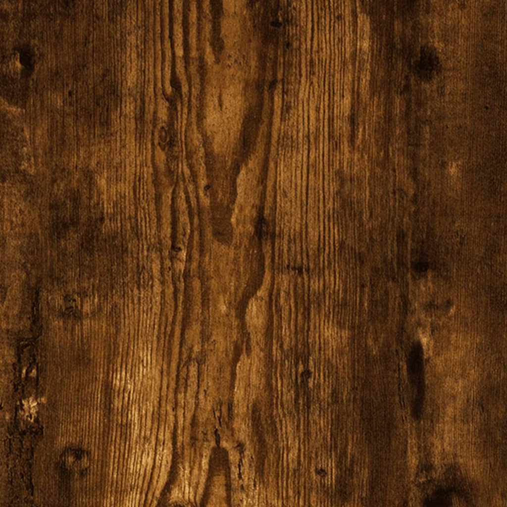 skuffeskab 40x50x75 cm konstrueret træ røget egetræsfarve