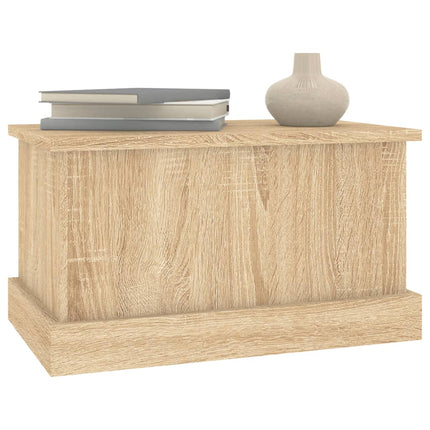 opbevaringskasse sonoma eg 50x30x28 cm konstrueret træ