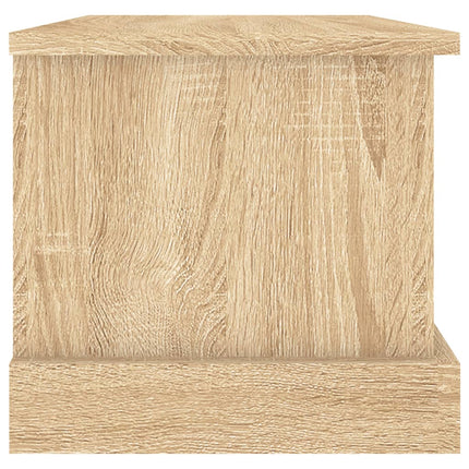 opbevaringskasse sonoma eg 50x30x28 cm konstrueret træ