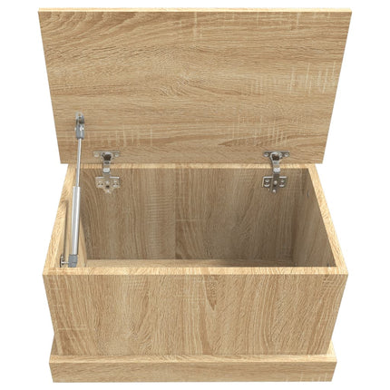 opbevaringskasse sonoma eg 50x30x28 cm konstrueret træ