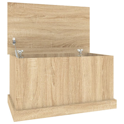 opbevaringskasse sonoma eg 70x40x38 cm konstrueret træ