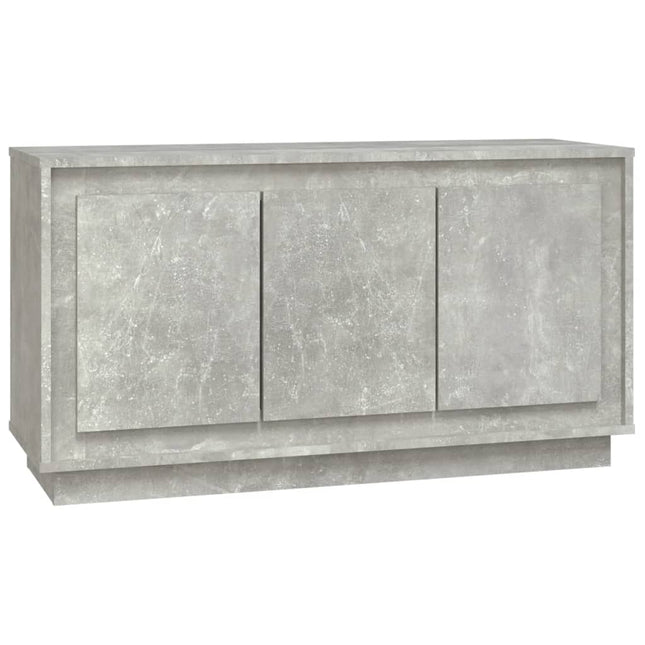 skænk 102x35x55 cm konstrueret træ betongrå