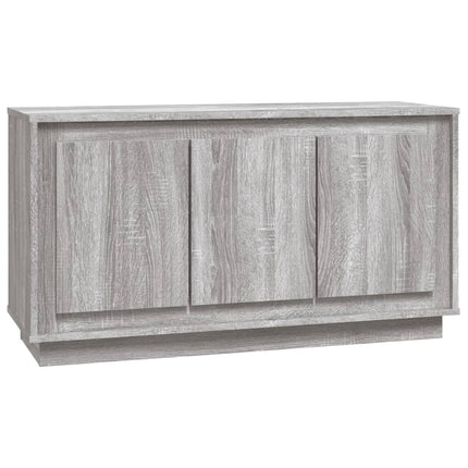 skænk 102x35x55 cm konstrueret træ grå sonoma-eg