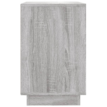 skænk 102x35x55 cm konstrueret træ grå sonoma-eg