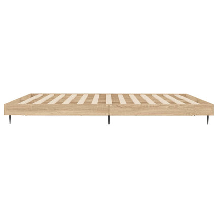 sengestel uden madras 180x200 cm konstrueret træ sonoma-eg