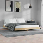 sengestel uden madras 180x200 cm konstrueret træ sonoma-eg