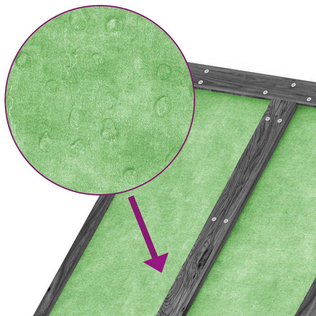 redskabsskur til haven 89x52,5x175 cm massivt fyrretræ grå