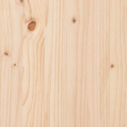 bordplade 100x50x2,5 cm rektangulær massivt fyrretræ
