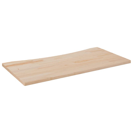 skrivebordsplade 110x55x2,5 cm massivt fyrretræ