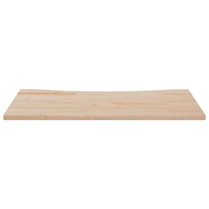 skrivebordsplade 110x60x2,5 cm massivt fyrretræ