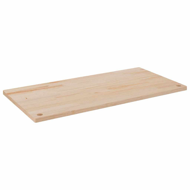 skrivebordsplade 110x55x2,5 cm massivt fyrretræ