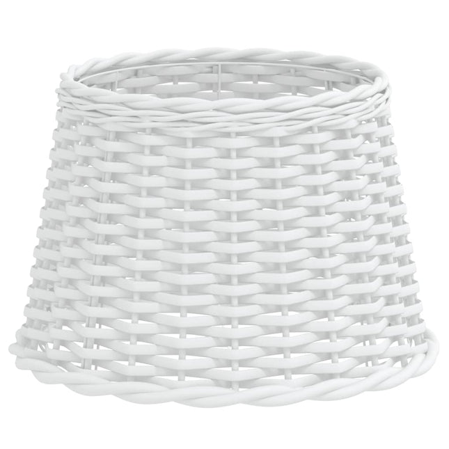 lampeskærm Ø40x26 cm flet hvid
