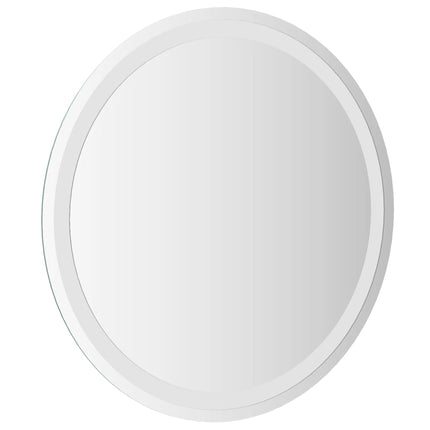 badeværelsesspejl med LED-lys 60 cm rundt