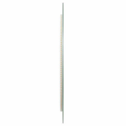 badeværelsesspejl med LED-lys 60 cm rundt
