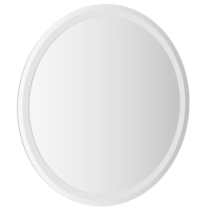 badeværelsesspejl med LED-lys 70 cm rundt