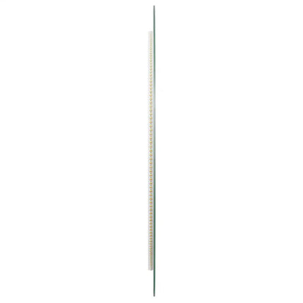 badeværelsesspejl med LED-lys 70 cm rundt