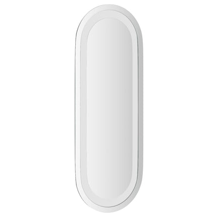 LED-badeværelsesspejl 40x15 cm oval