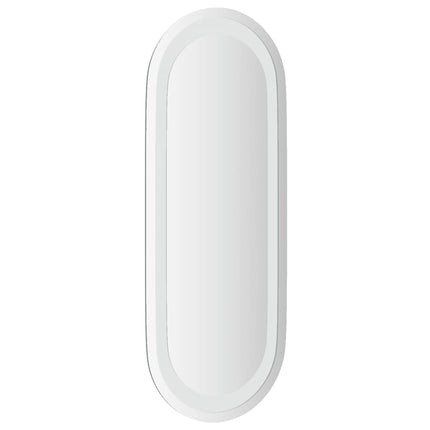 LED-badeværelsesspejl 50x20 cm oval