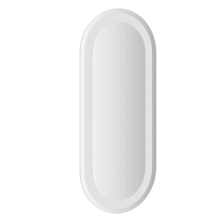 LED-badeværelsesspejl 60x25 cm oval