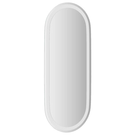 LED-badeværelsesspejl 90x40 cm oval