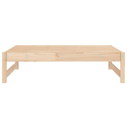udendørs fodskammel 120x80 cm massivt fyrretræ