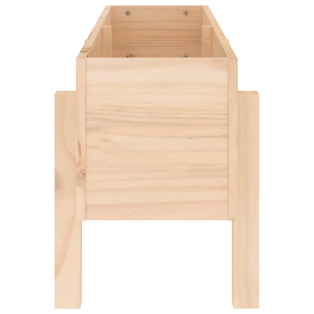 højbed 101x30x38 cm massivt fyrretræ