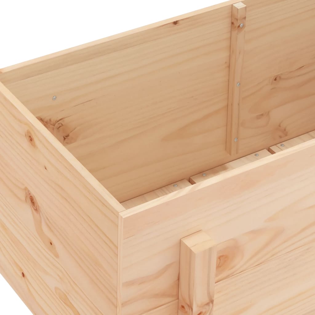 højbed 101x50x57 cm massivt fyrretræ